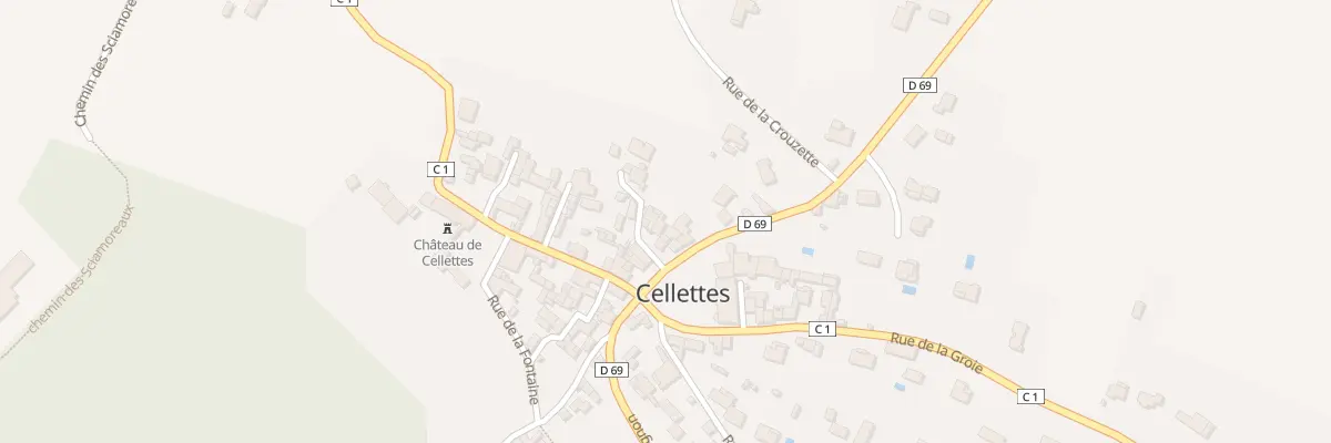 Plan du 4 Rue Saint Malo à Cellettes