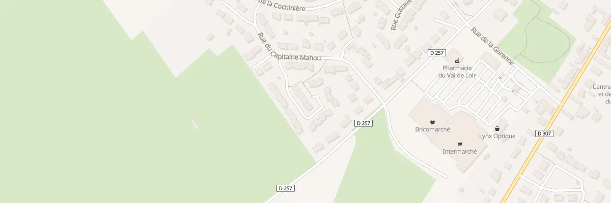 Plan du 5 Rue Marc Derouault au Lude