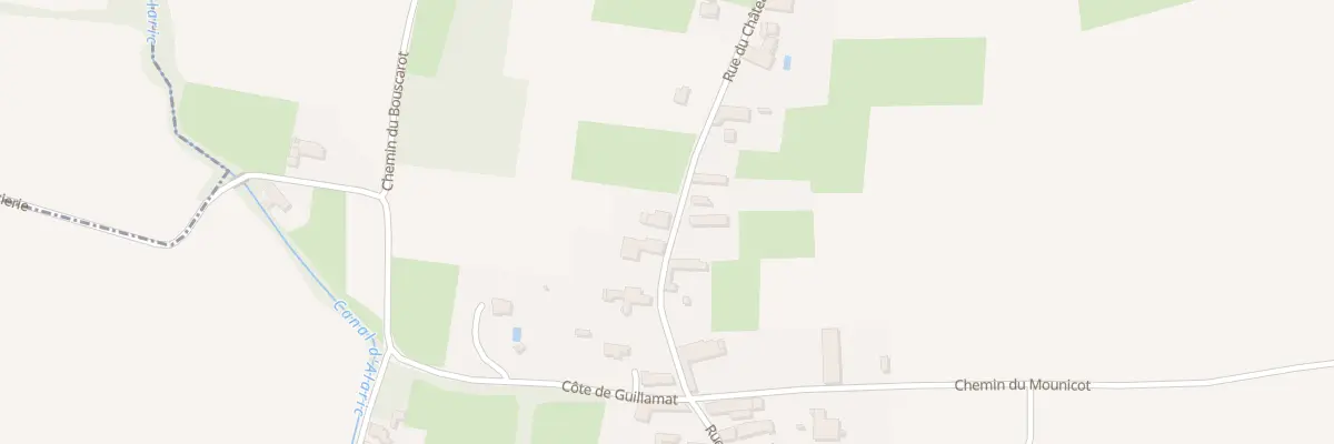 Plan du 58 Rue du Château à Lacassagne