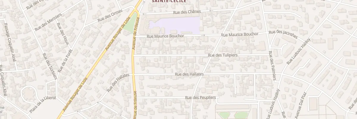 Plan du 16B Rue des Tulipiers au Havre