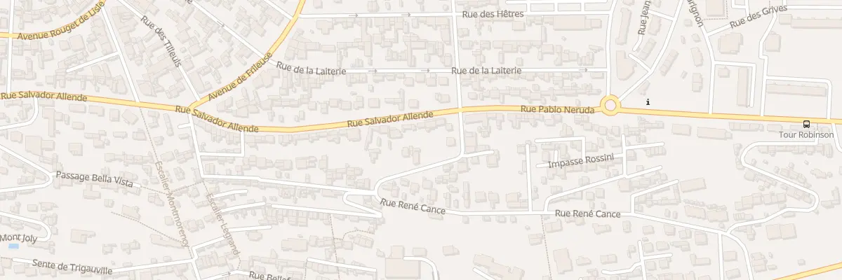 Plan du 244 Rue Salvador Allende au Havre