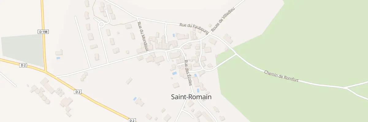 Plan du 7 Rle de l’Église à Saint-Romain