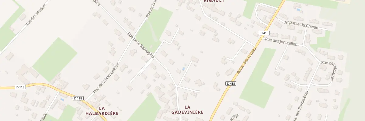 Plan du 3B Rue de la Sauvagère à Savigny-en-Véron