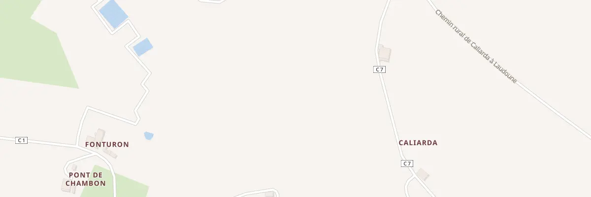 Plan du 916 Rte de Sainte Colombe à Baleyssagues