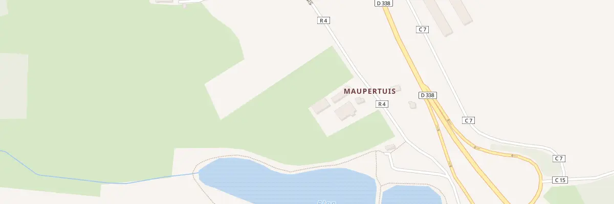 Plan du 3 Rte de Maupertuis à Souillé