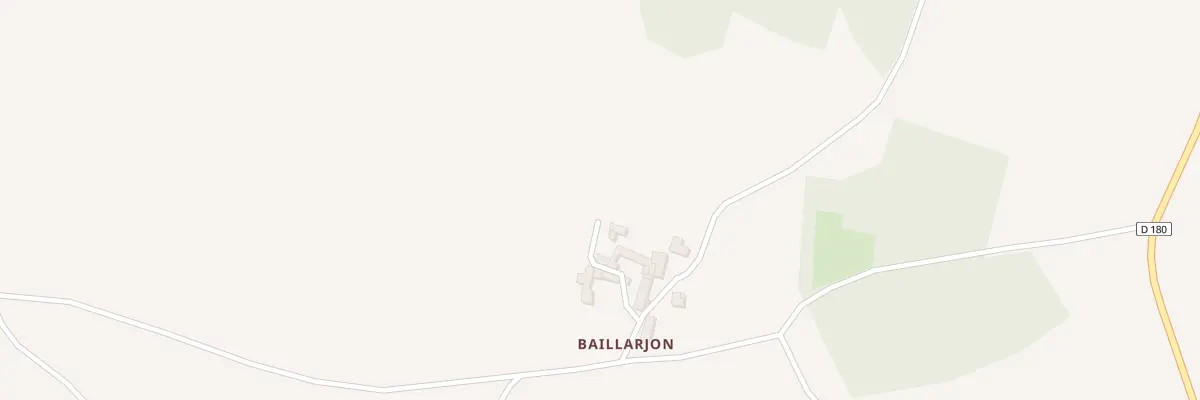 Plan du 5058 Baillarjon à Londigny