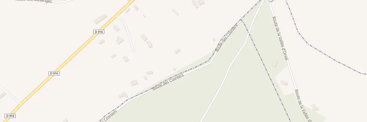 Plan du 2 Rte des Cosniers à Crouttes