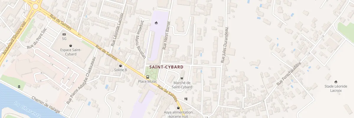 Plan du 34 Rue du Docteur Jean Pernot à Angoulême