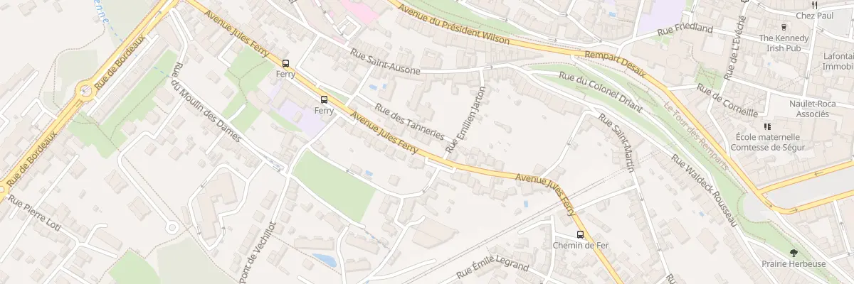 Plan du 144 Av Jules Ferry à Angoulême