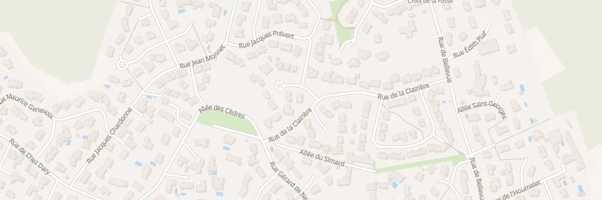 Plan du 12 Rue de la Clairière à Saint-Yrieix-sur-Charente