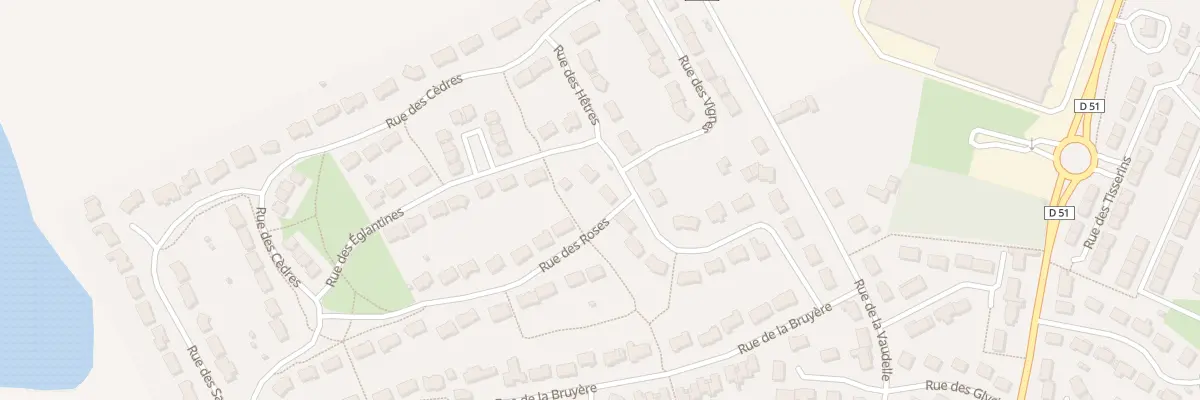 Plan du 17 Rue des Églantines à Spay