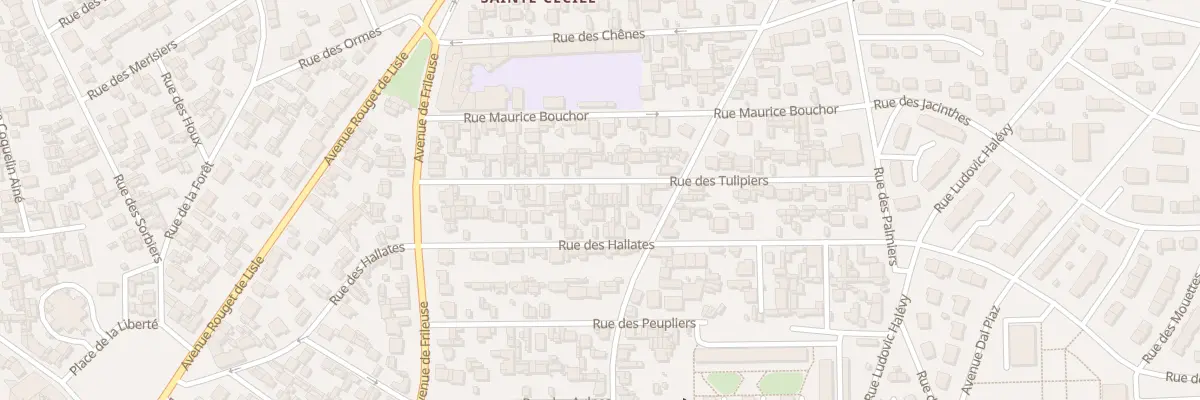Plan du 20 Rue des Tulipiers au Havre