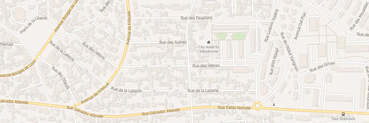 Plan du 21 Rue Pierre Loti au Havre