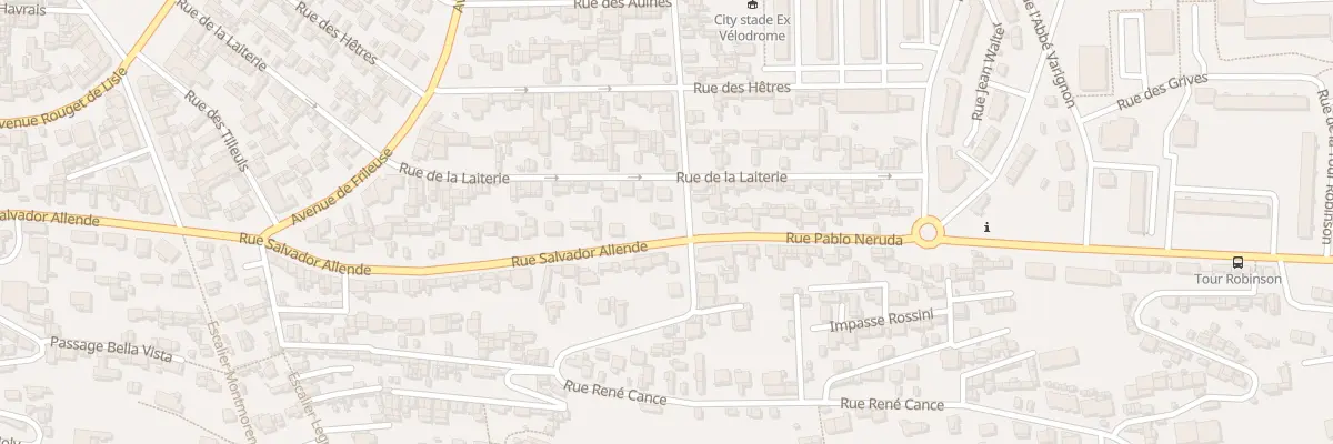 Plan du 131 Rue Salvador Allende au Havre