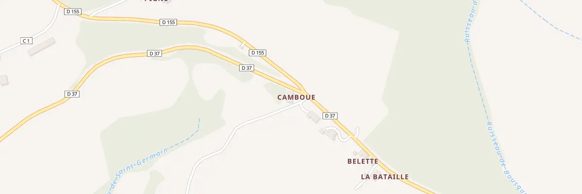 Plan du 5045 Camboue à Castelnavet
