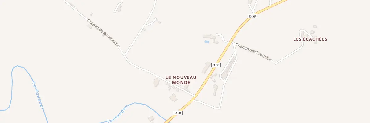 Plan du 484 Rte de Roncheville à Saint-Martin-aux-Chartrains