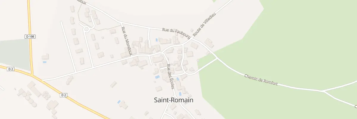 Plan du 5 Rue du Vieux Bourg à Saint-Romain