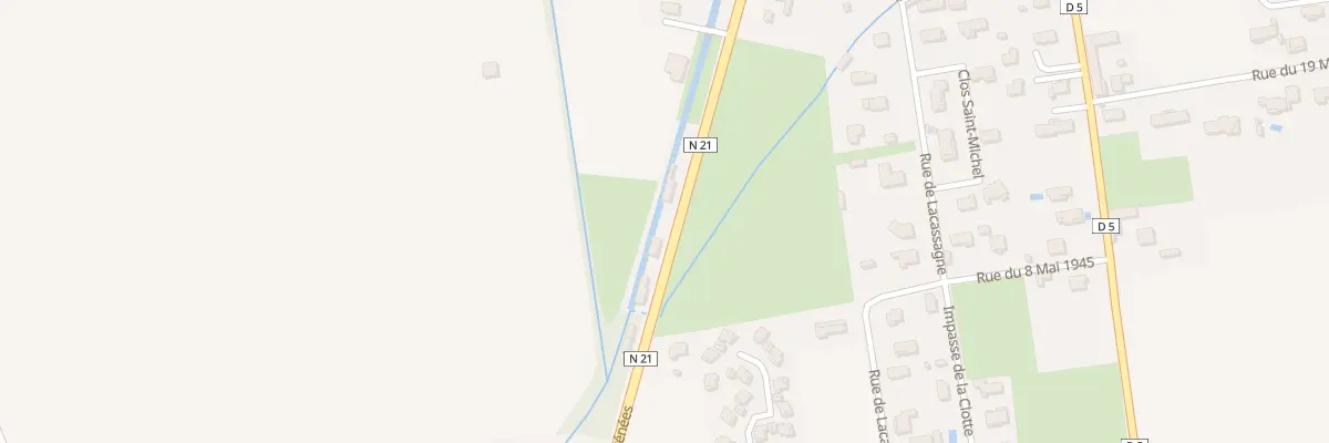 Plan du 44 Rue des Pyrénées à Rabastens-de-Bigorre