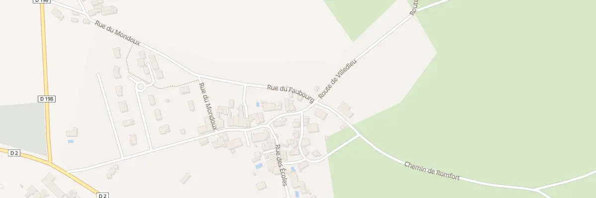 Plan du 2 Rue de la Mairie à Saint-Romain