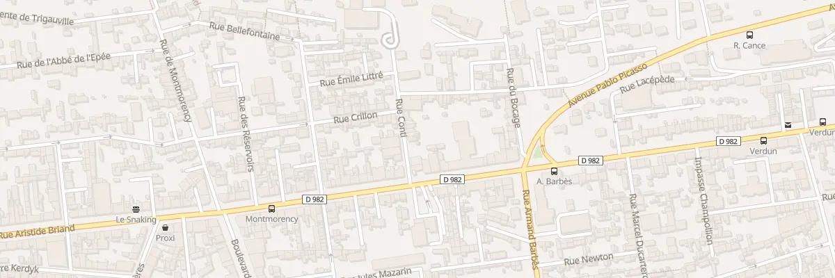 Plan du 8 Rue de Conti au Havre