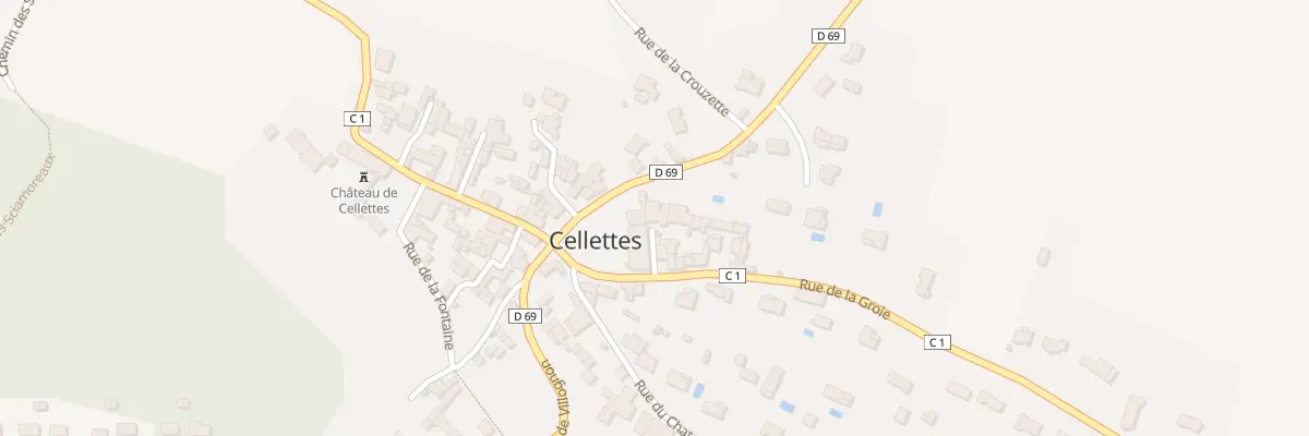 Plan du 10 Imp des Sans Souci à Cellettes