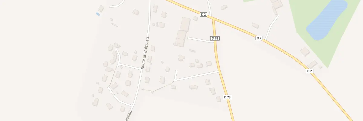 Plan du 8 Lot Les Maines à Saint-Romain