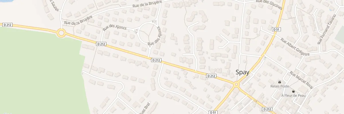 Plan du 28 Rue de Voivres à Spay