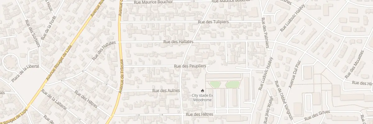Plan du 44 Rue Pierre Loti au Havre