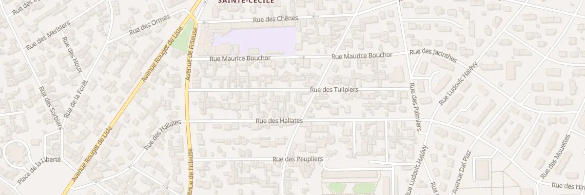 Plan du 28 Rue des Tulipiers au Havre