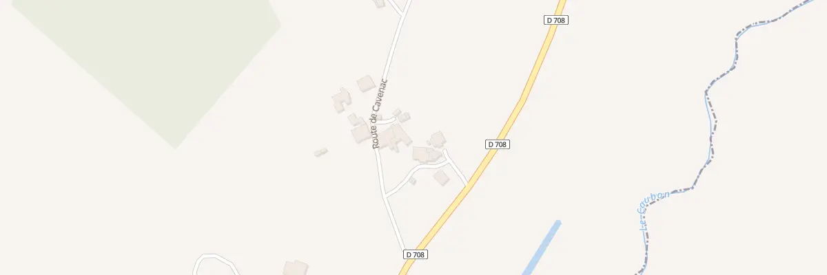 Plan du 1597 Rte de Cavenac à Castelnau-sur-Gupie