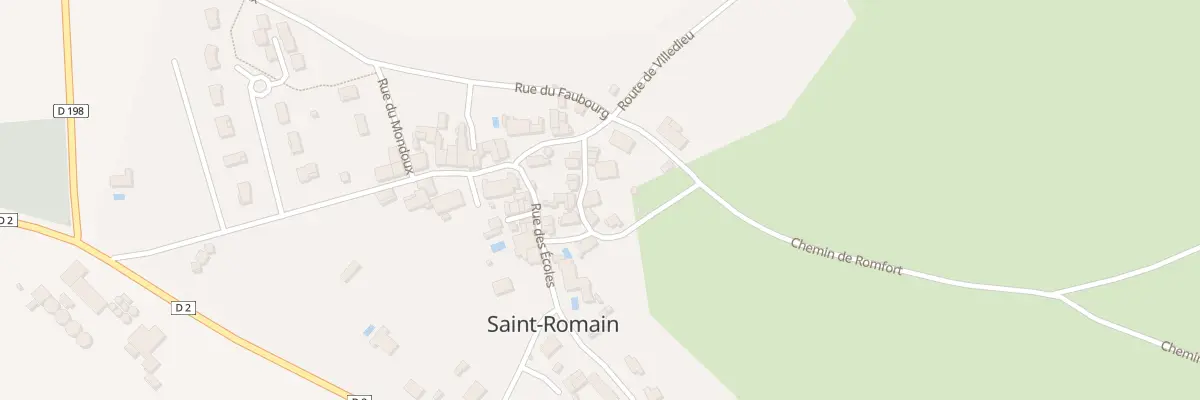 Plan du 4 Rue du Vieux Bourg à Saint-Romain