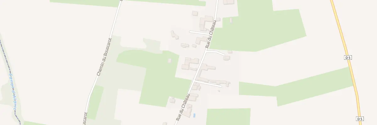 Plan du 46 Rue du Château à Lacassagne
