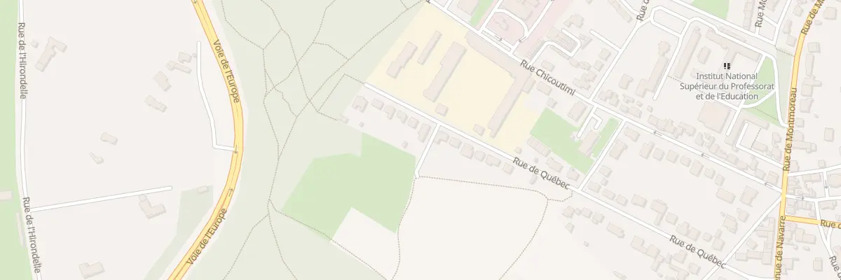 Plan du 41 Rue de Quebec à Angoulême