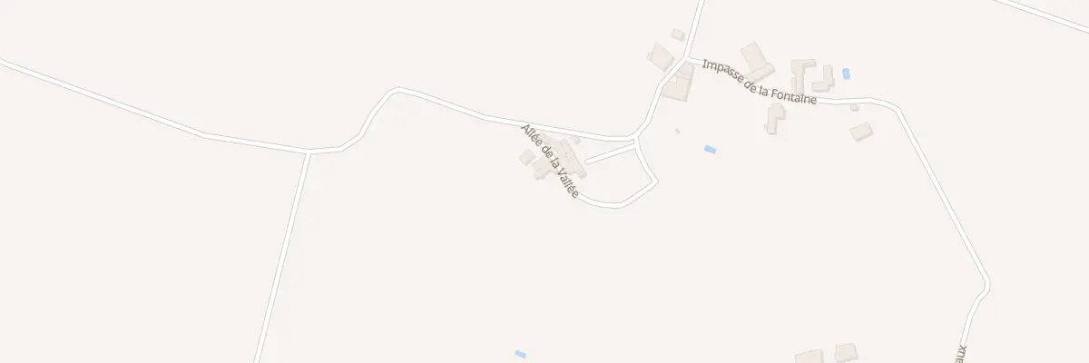 Plan du 58 A la Vallee à Caplong