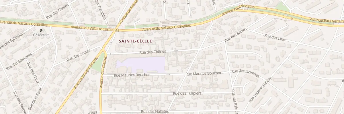 Plan du 28B Rue des Chênes au Havre