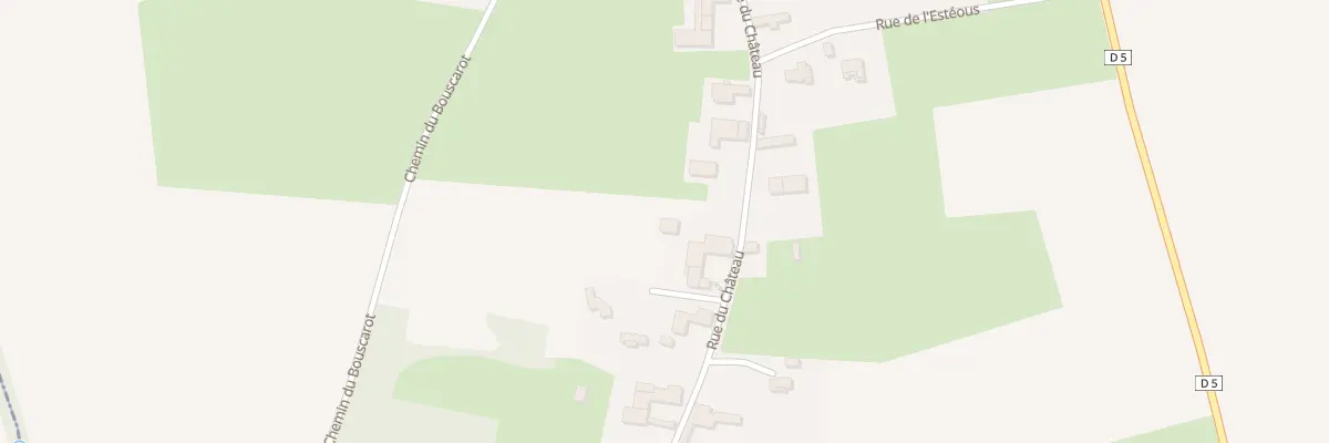 Plan du 38 Rue du Château à Lacassagne
