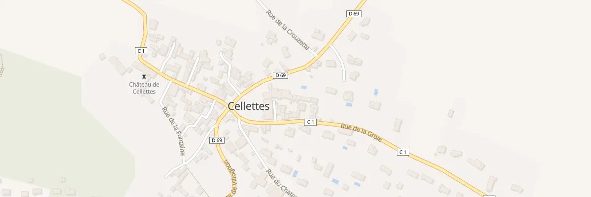 Plan du 4 Imp des Sans Souci à Cellettes