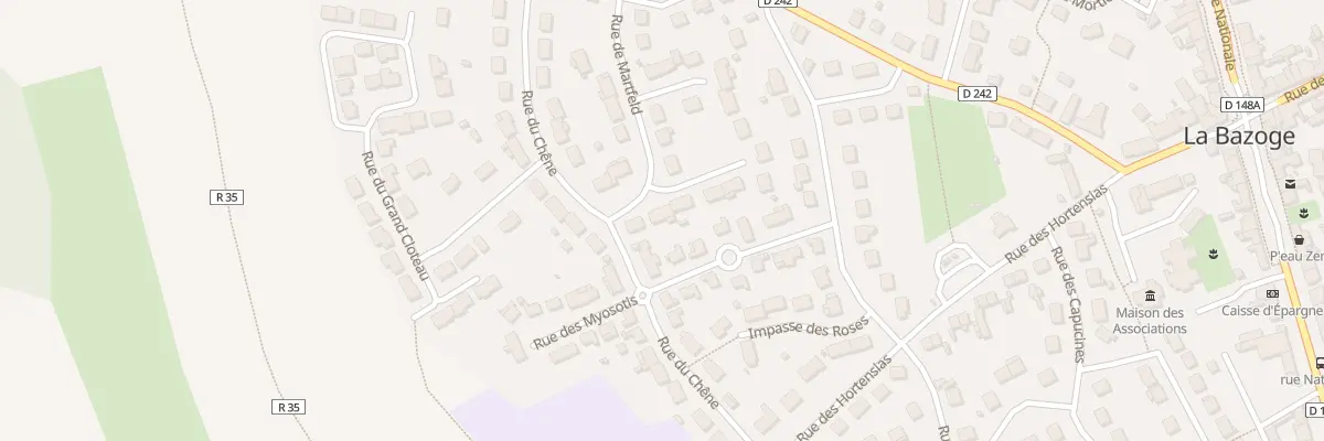 Plan du 15 Rue de Martfeld à La Bazoge