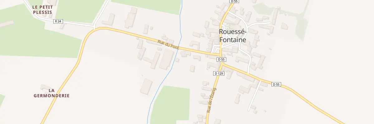 Plan du 5 Rue du Pont à Rouessé-Fontaine