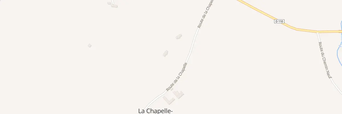 Plan du 200 Rte de la Chapelle -Chap Hte G à Val-de-Vie
