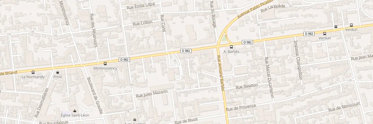 Plan du 50 Rue de Verdun au Havre