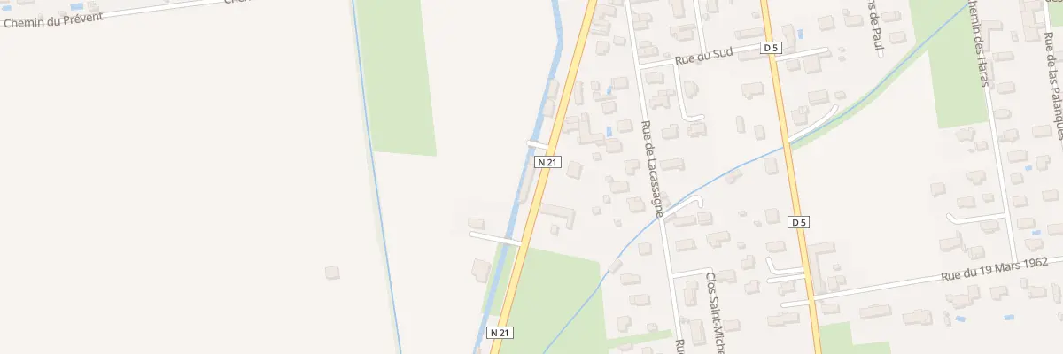 Plan du 38 Rue des Pyrénées à Rabastens-de-Bigorre
