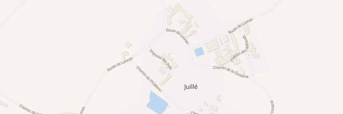 Plan du 3 Imp des Pres à Juillé