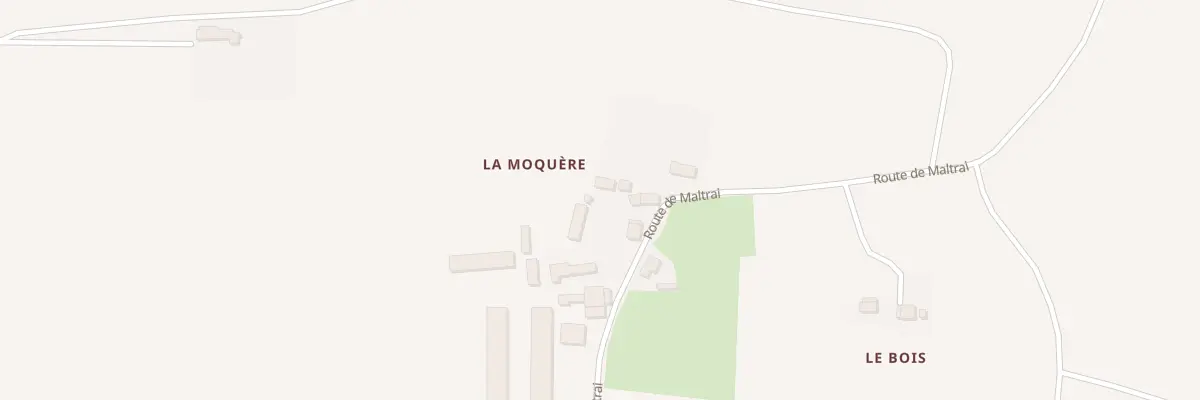 Plan du 1971 Rte de Maltrai (Deneze Ss Lude à Noyant-Villages