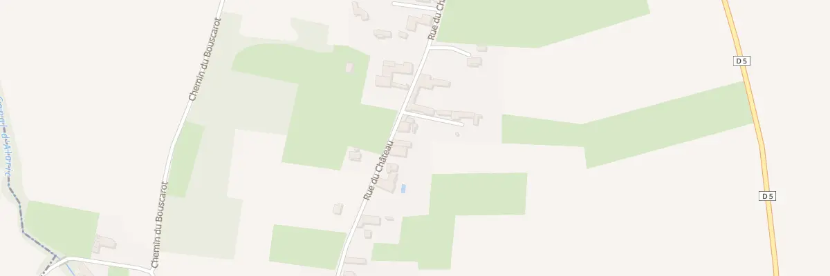 Plan du 41 Rue du Château à Lacassagne