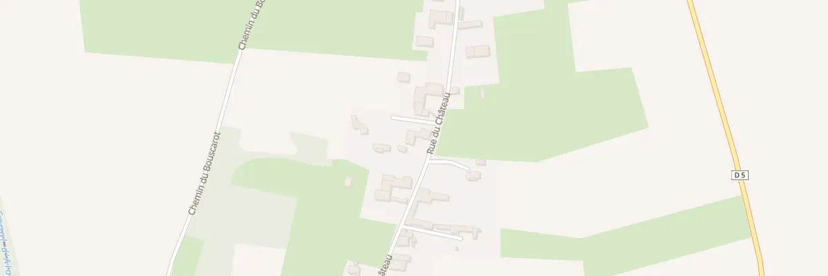 Plan du 42 Rue du Château à Lacassagne