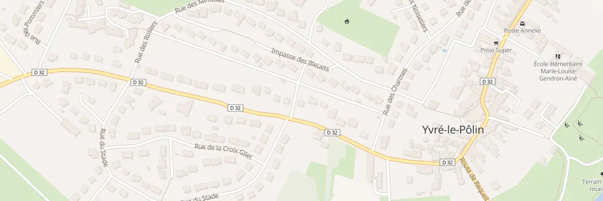 Plan du 14 Av des Grillons à Yvré-le-Pôlin