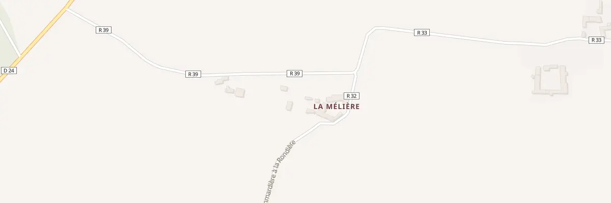 Plan du 8 Rte de la Mesliere à Seuilly