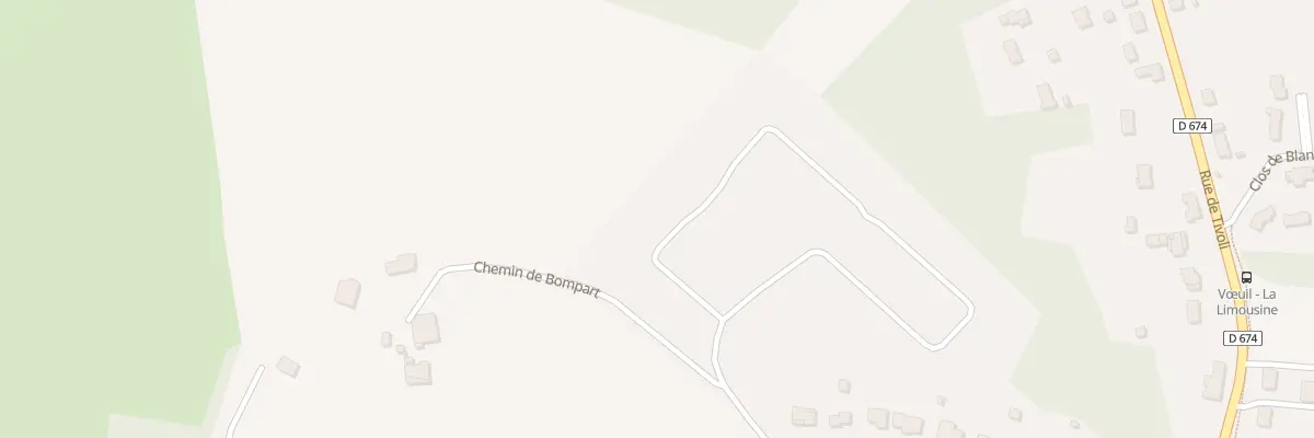 Plan du 6 Lot les Hauts de Bompart à Vœuil-et-Giget