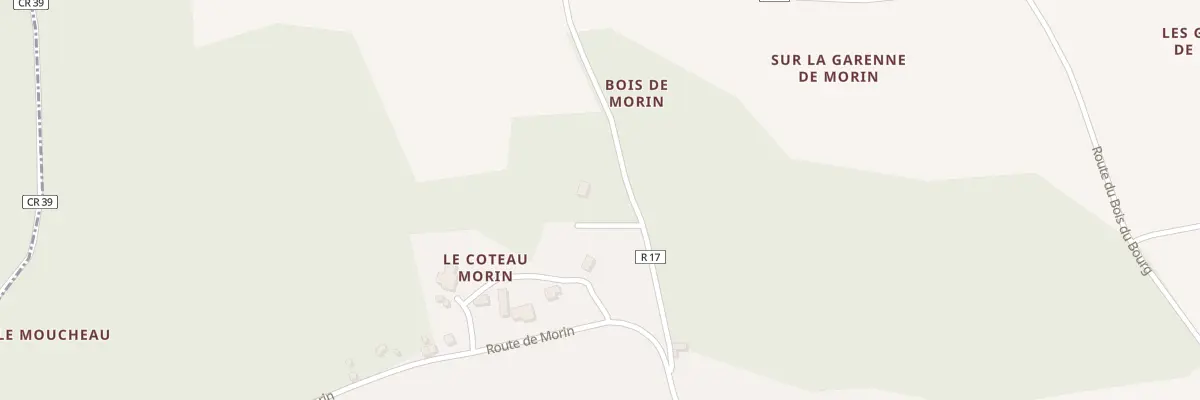 Plan du 2 Coteau de Morin à Seuilly